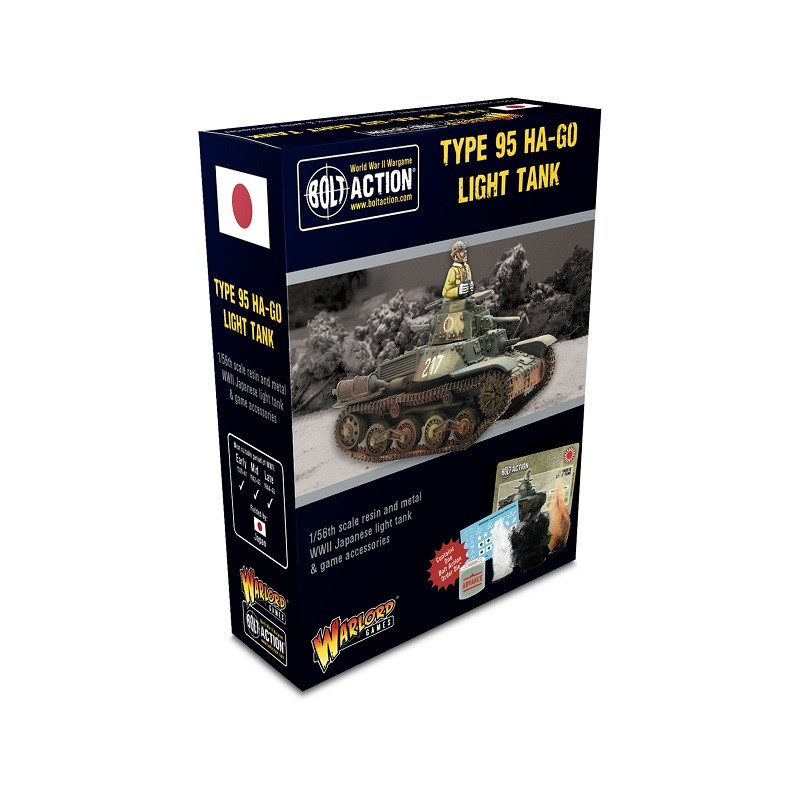 Bolt Action Japanese Chi-Ha Tank - snmstuff.co.uk