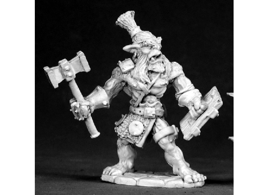 Reaper Dark Heaven Legends 02616 Traeg - Guerriero Barbaro Norreno In Metallo, Non Dipinto - Foto 4
