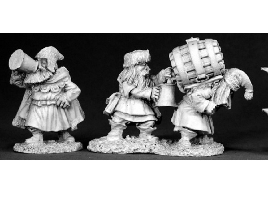 Reaper Miniatures 04073 Jalarak Leadbarrels - Nano Brewmaster Dark Heaven Legends, Non Dipinto