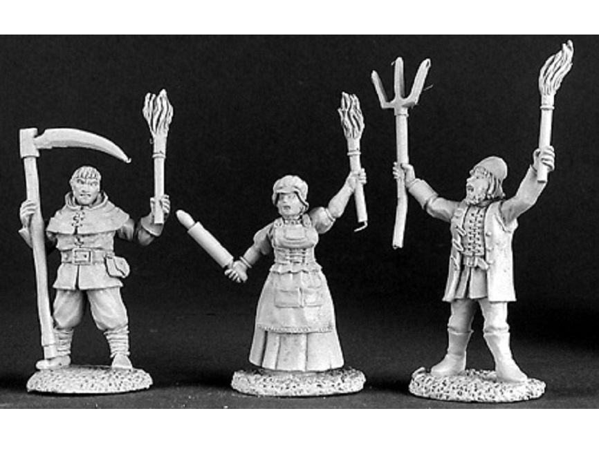 Townsfolk VIII Village Mob (3)