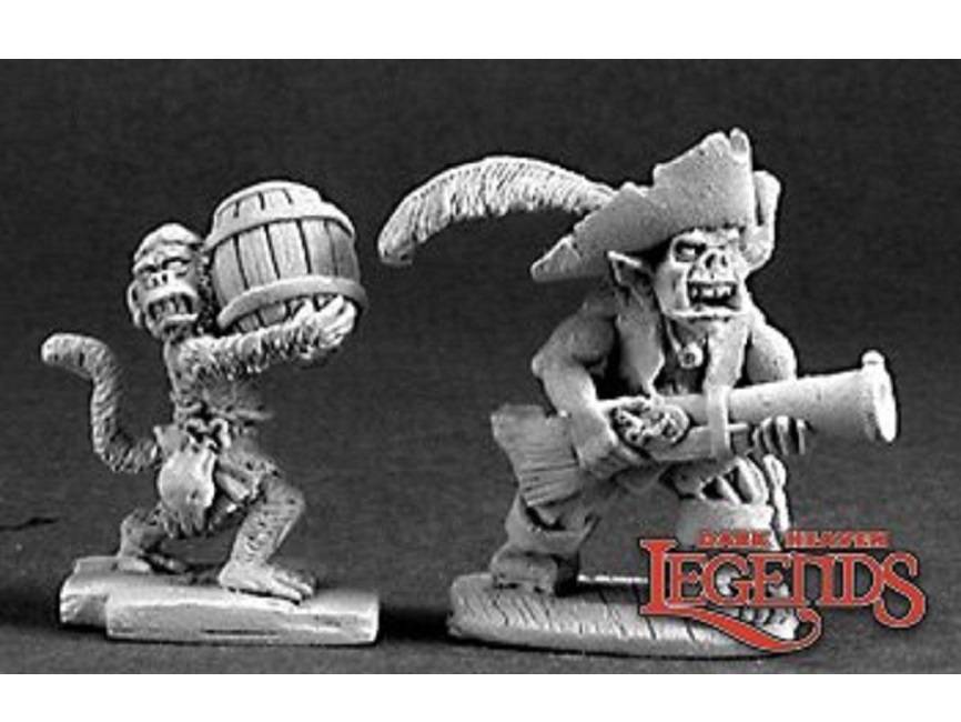 Goblin Pirate And Powder Monkey