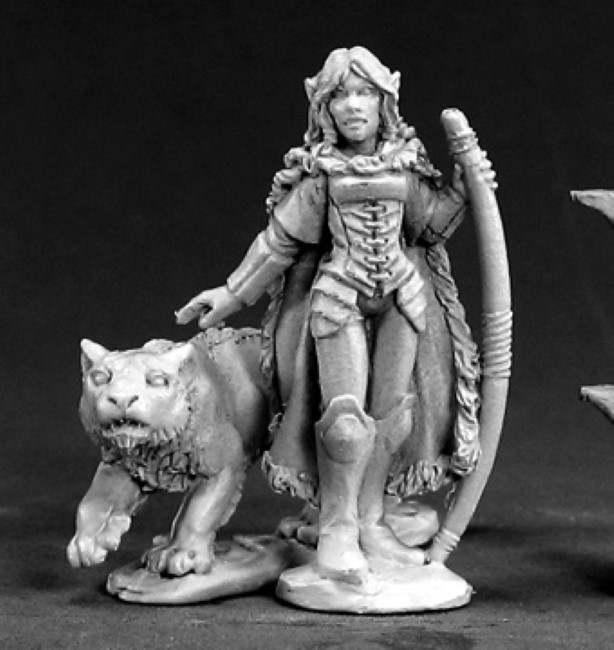 Aeris, Elf Ranger & Panther