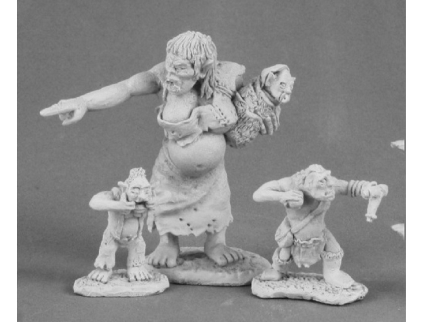Dungeon Tribes Orc Matron and Brood
