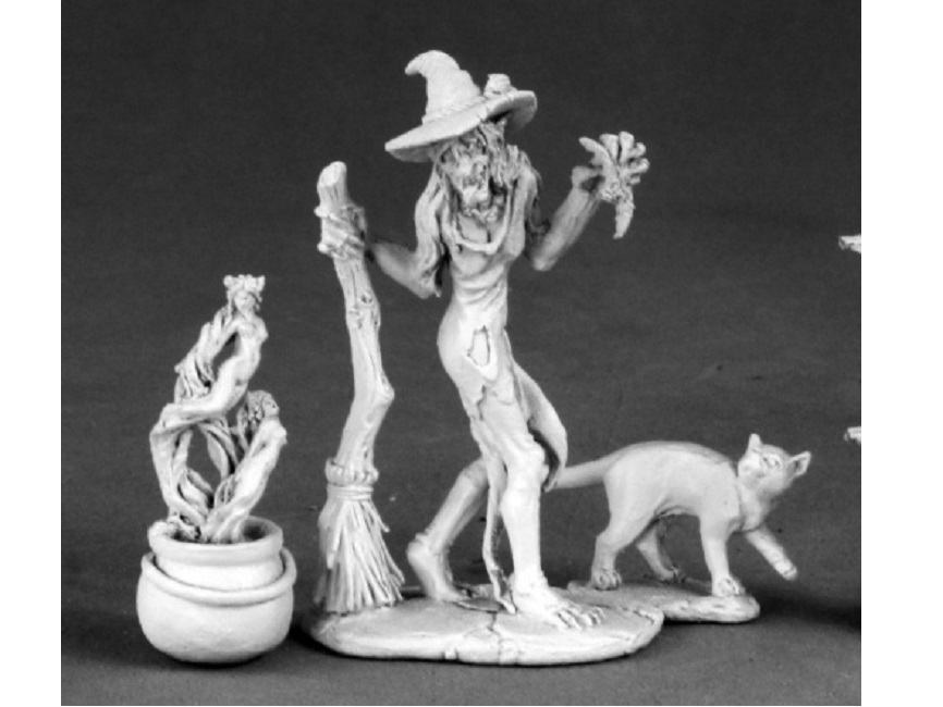 Witch Cauldron & Cat