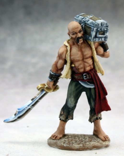 Hajad, Torgan Pirate with Loot