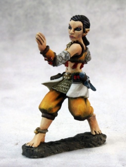 Esmeria, Female Half Elf Monk