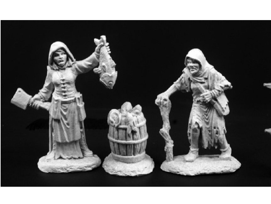 Townfolk of Dreadmere Fishwife and Crone
