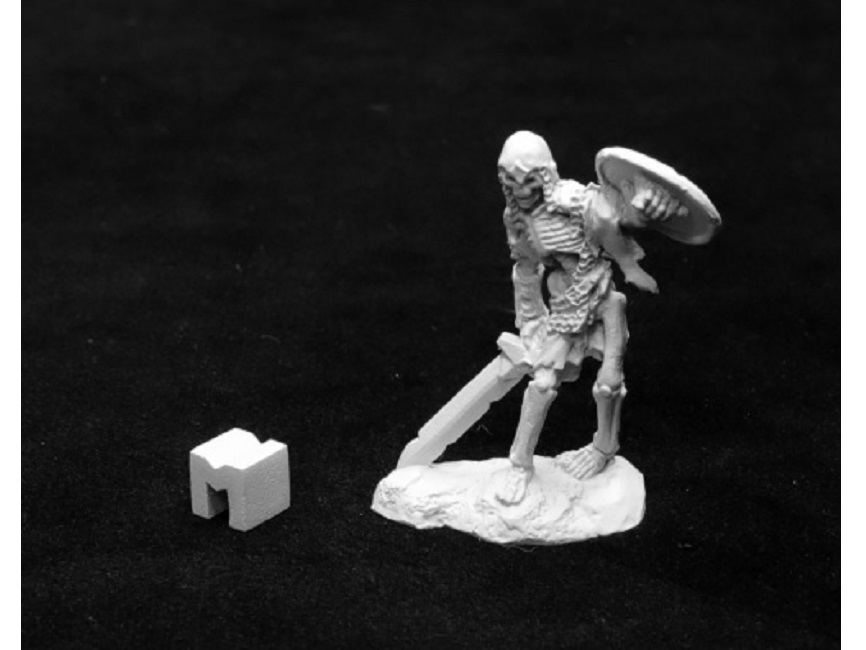 Bog Skeleton with Sword and Shield