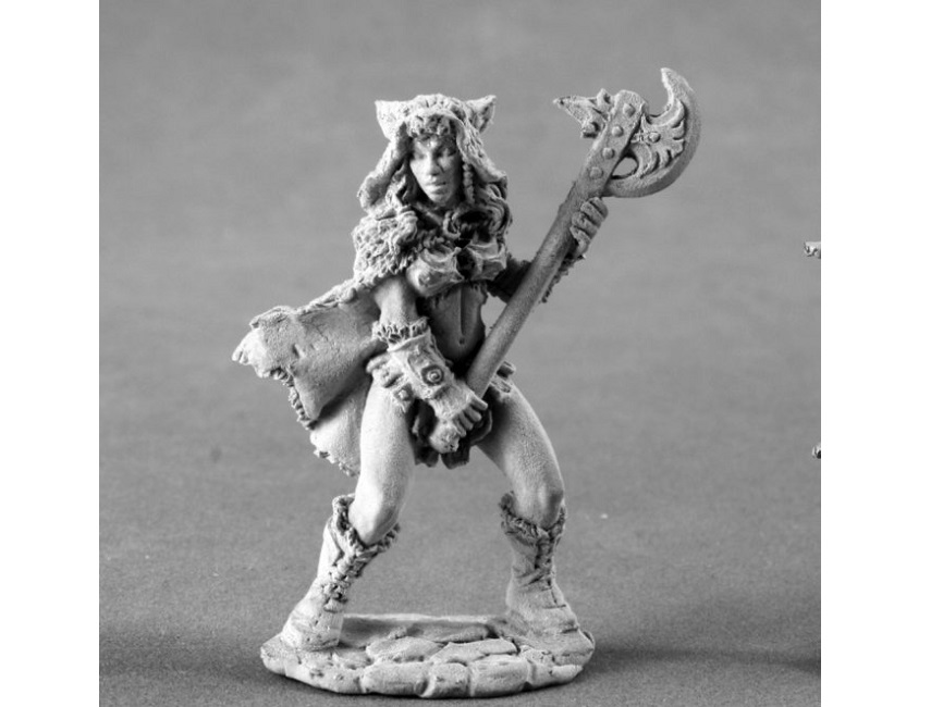 Kyrie, Female Barbarian