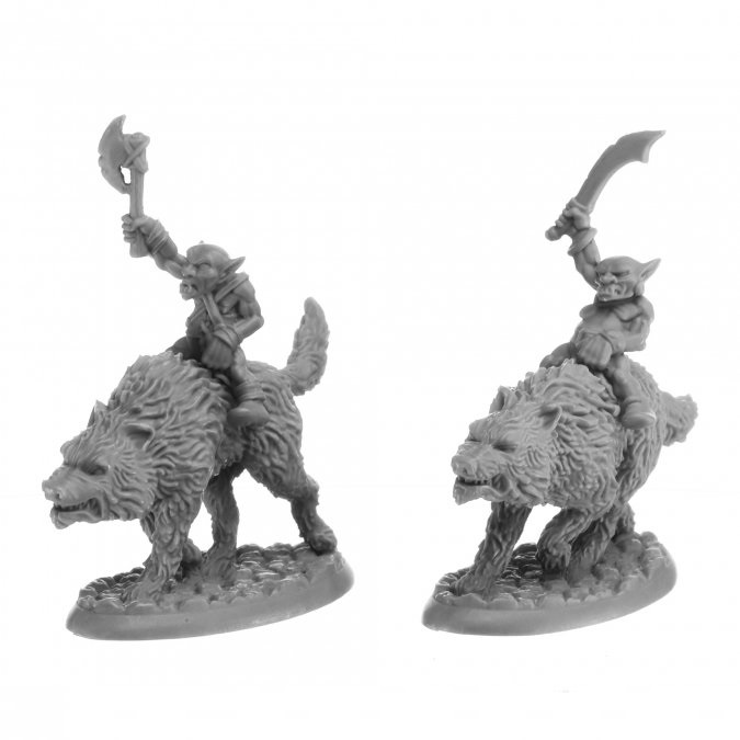 Goblin Wolfriders (2)