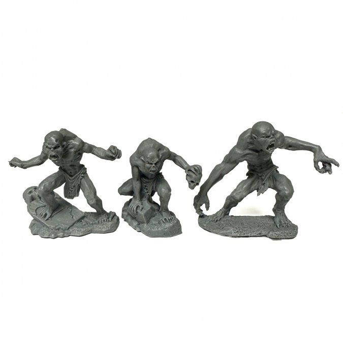 Ghouls (2) and Ghast