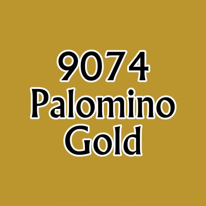 Reaper Master Series Paint 09074 Palomino Gold paint pot
