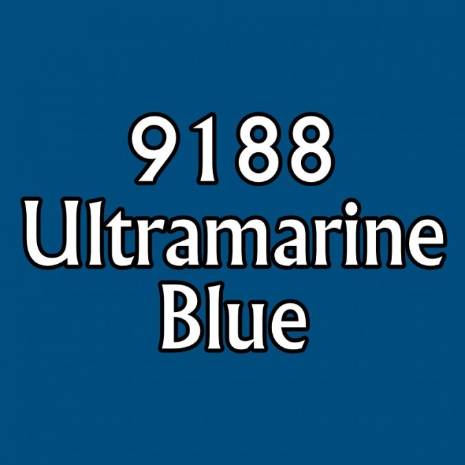 Reaper Master Series Paint 09188 Ultramarine Blue paint pot