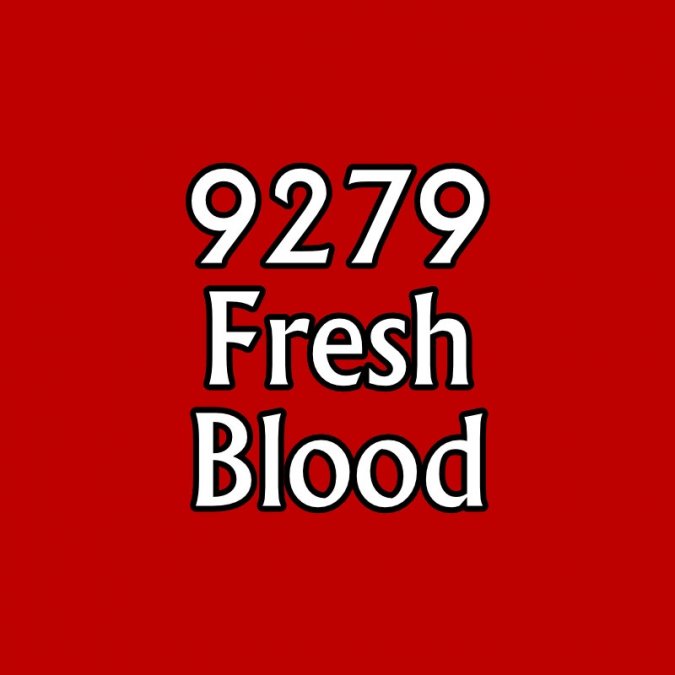 Reaper Master Series Paint 09279 Fresh Blood paint pot