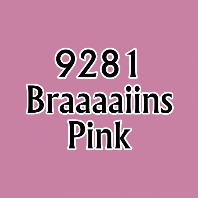 Reaper Master Series Paint 09281 Brains Pink paint pot