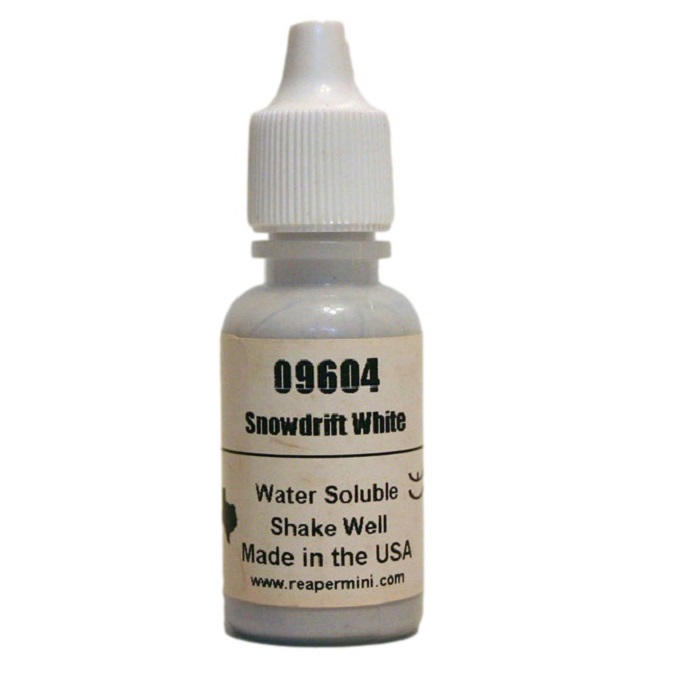 Reaper Master Series Paint 09604 Snowdrift White paint pot