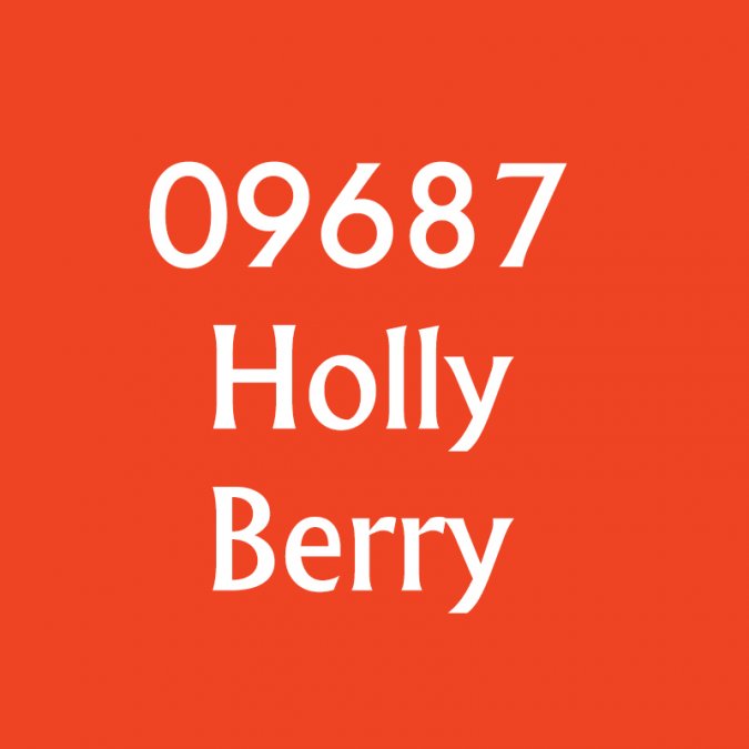 Reaper Master Series Paint 09687 Holly Berry paint pot