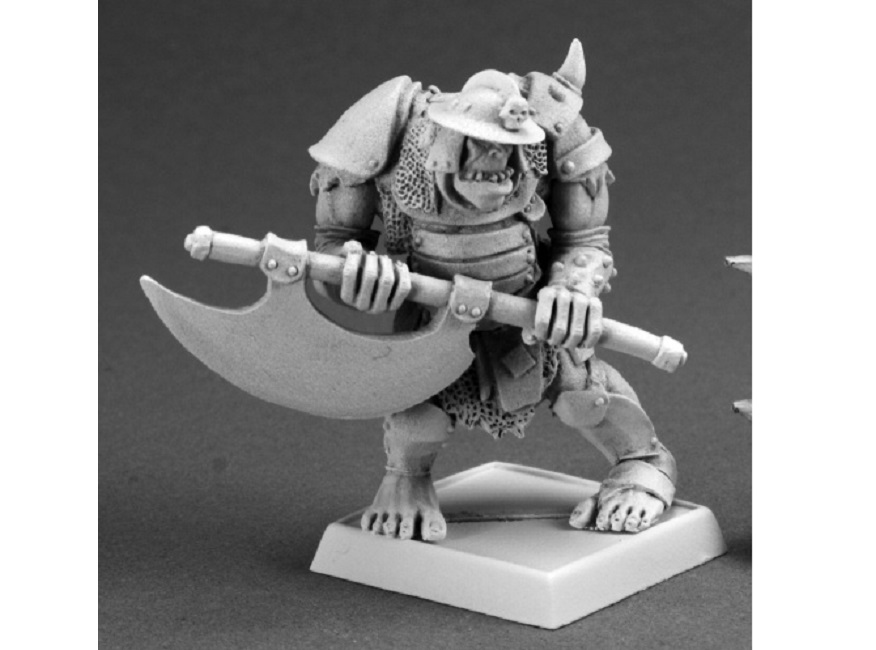 Gologh the Vicious Black Orc Captain