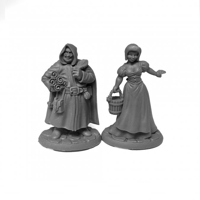 Townsfolk: Sage and Milk Maid