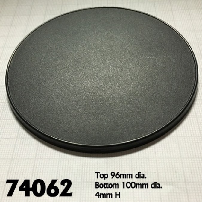 Reaper Miniatures 100mm Round Bases (Pack of 4)