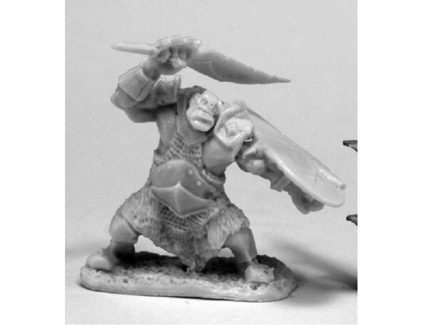 Orc Slicer (Scimitar & Shield)