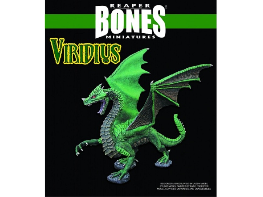 1 x VIRIDIUS - BONES REAPER figurine miniature jdr rpg d&d dragon 77555