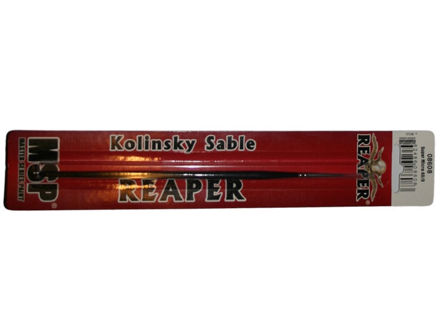 Reaper Miniatures Size 40/0 Super-Micro Detail Sable Brush