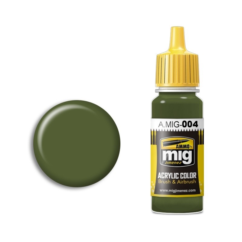 Mig RAL 6011 B Resedagrün paint pot