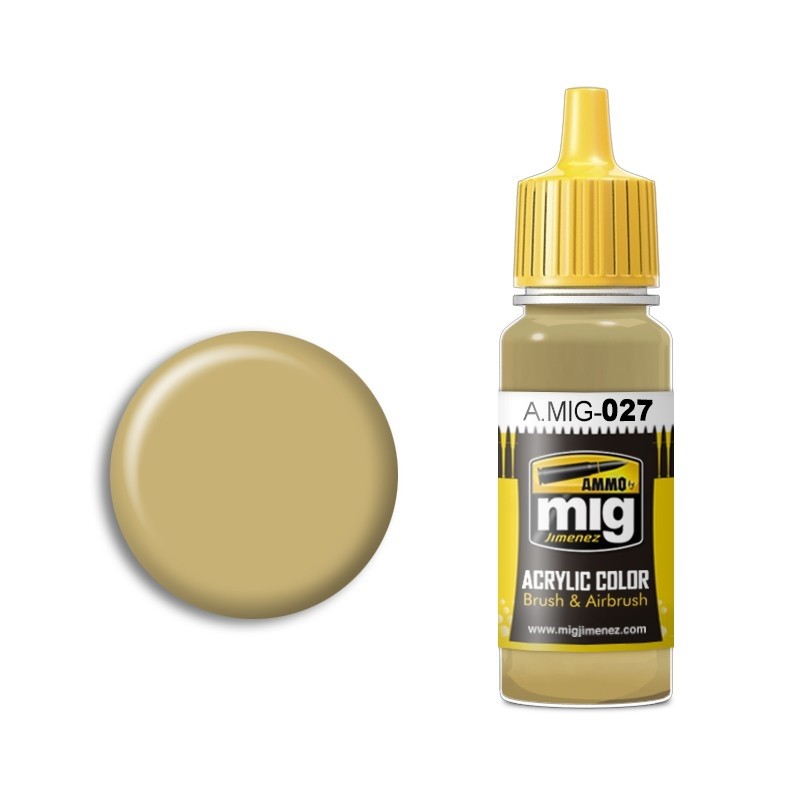 Mig RAL8031 F9 German Sand Beige paint pot