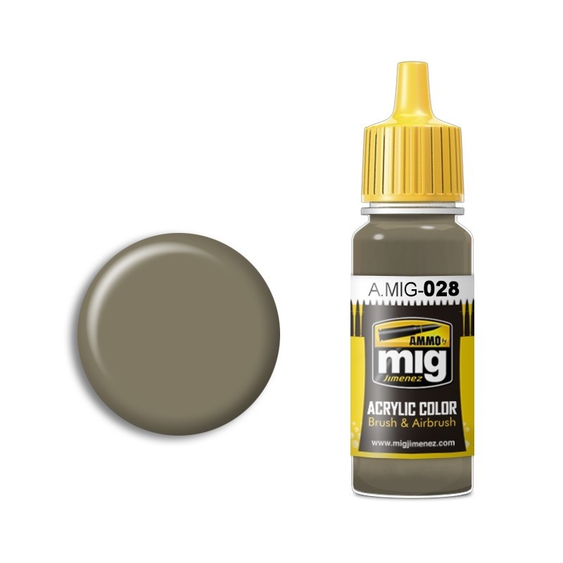 Mig RAL7050 F7 German Grey Beige paint pot