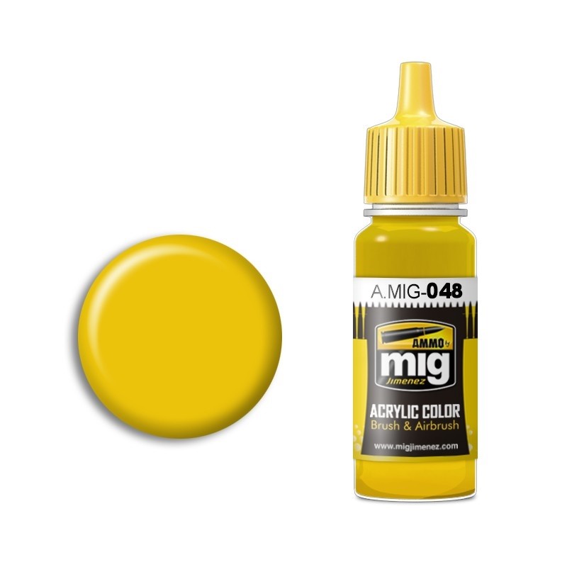 Mig Yellow paint pot