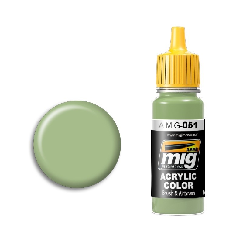 Mig Medium Light Green paint pot