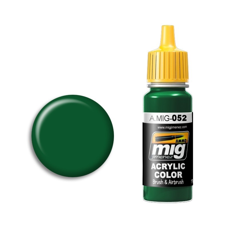 Mig Deep Green paint pot