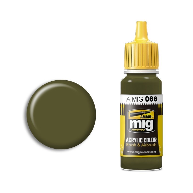 Mig Idf Green paint pot