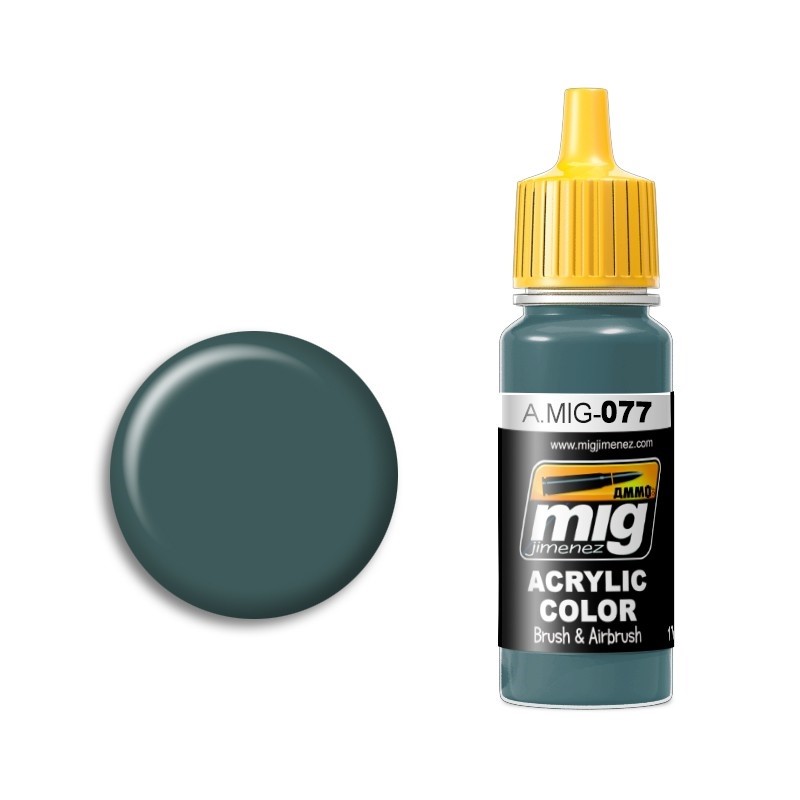 Mig Dull Green paint pot