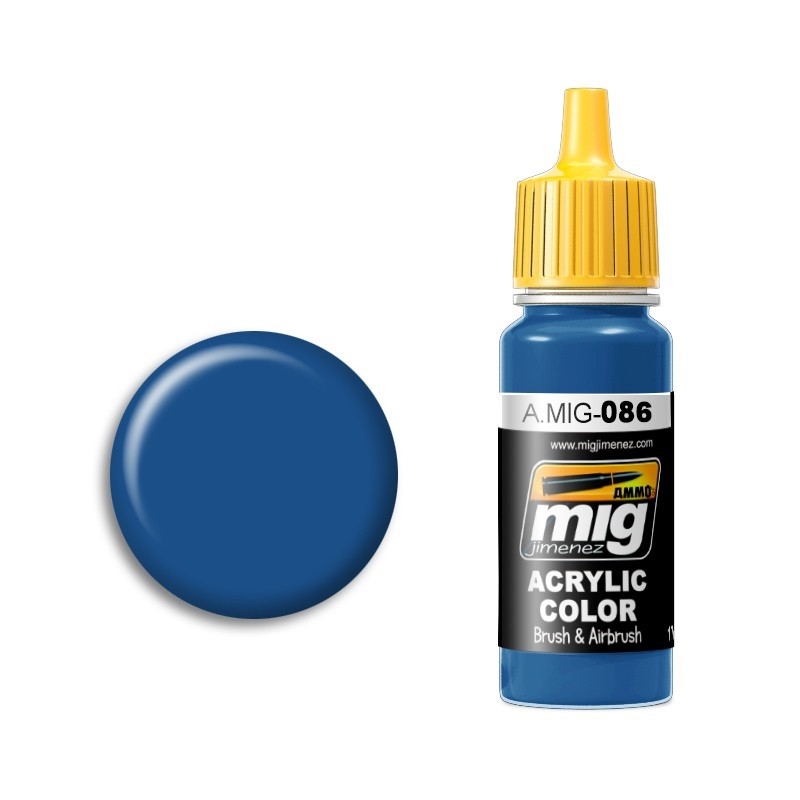 Mig Blue (RAL 5019) paint pot