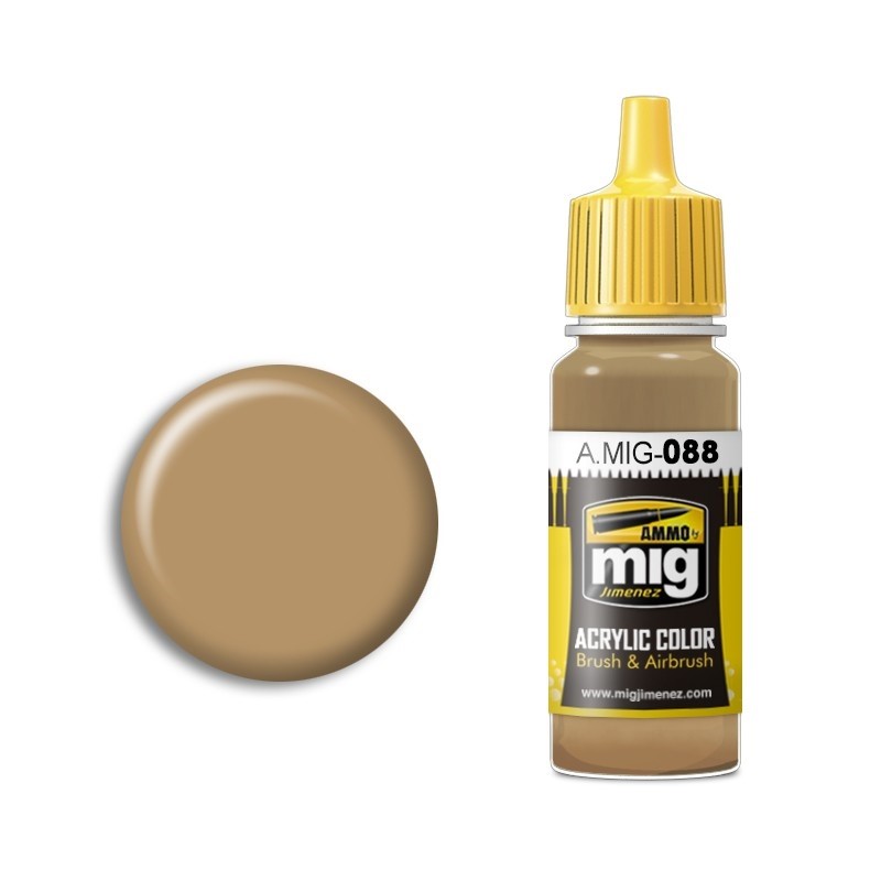 Mig Khaki Brown paint pot