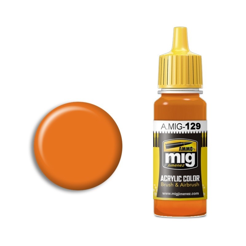 Mig Orange paint pot