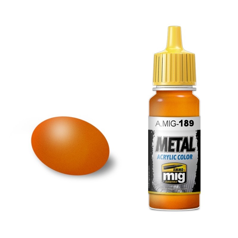 Mig Metallic Orange paint pot