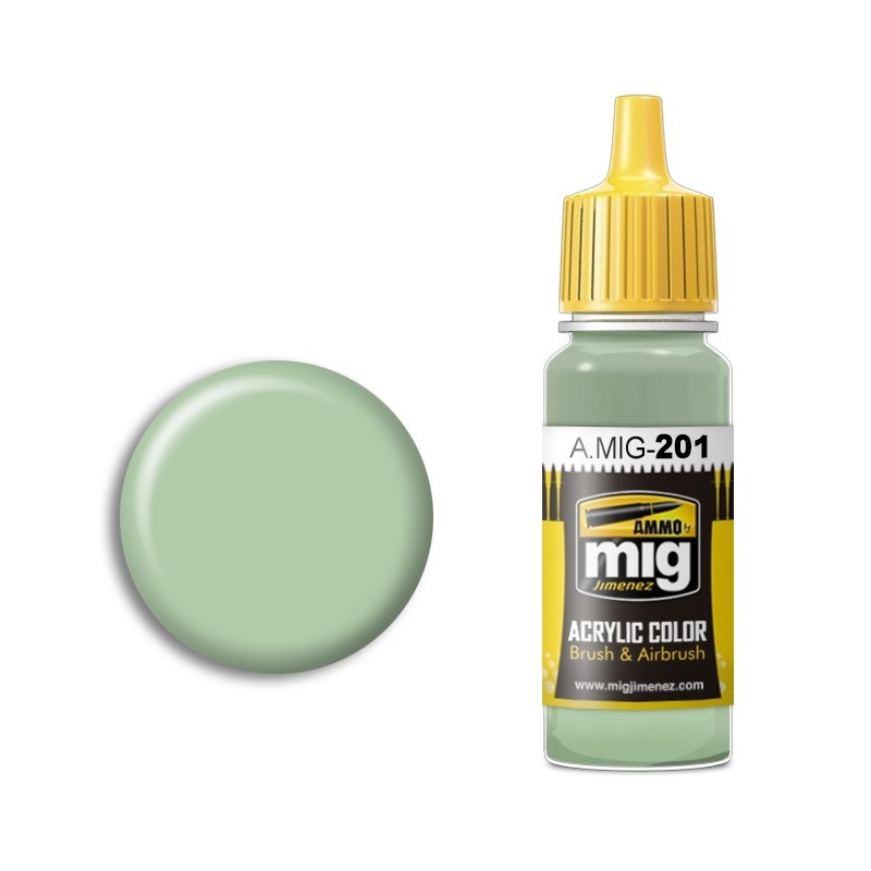 Mig Fs 34424 Light Gray Green paint pot