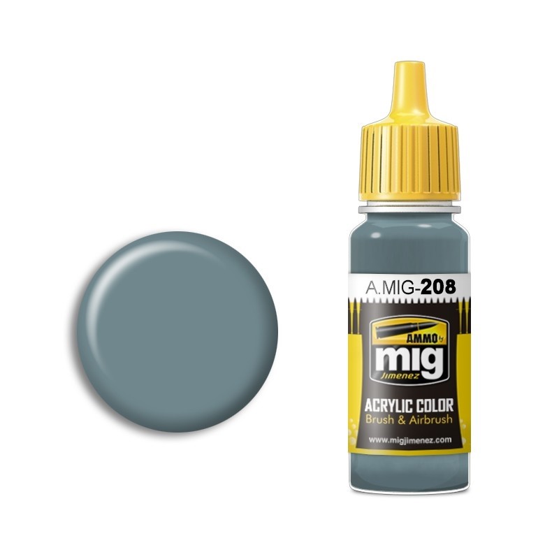 Mig Fs 36320 Dark Compass Ghost Gray paint pot