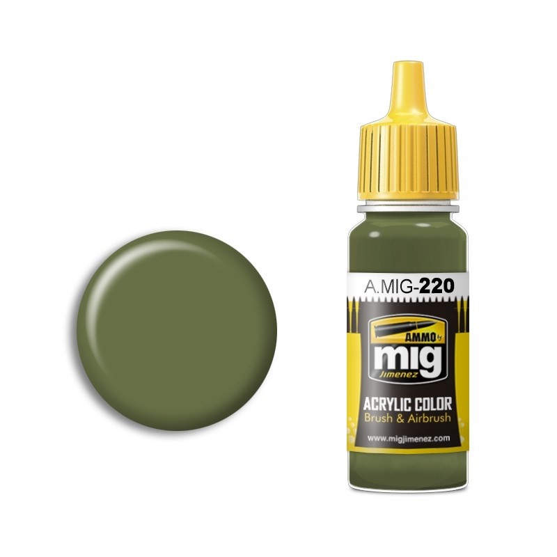 Mig Fs 34151 Zinc Chromate Green (interior Green) paint pot