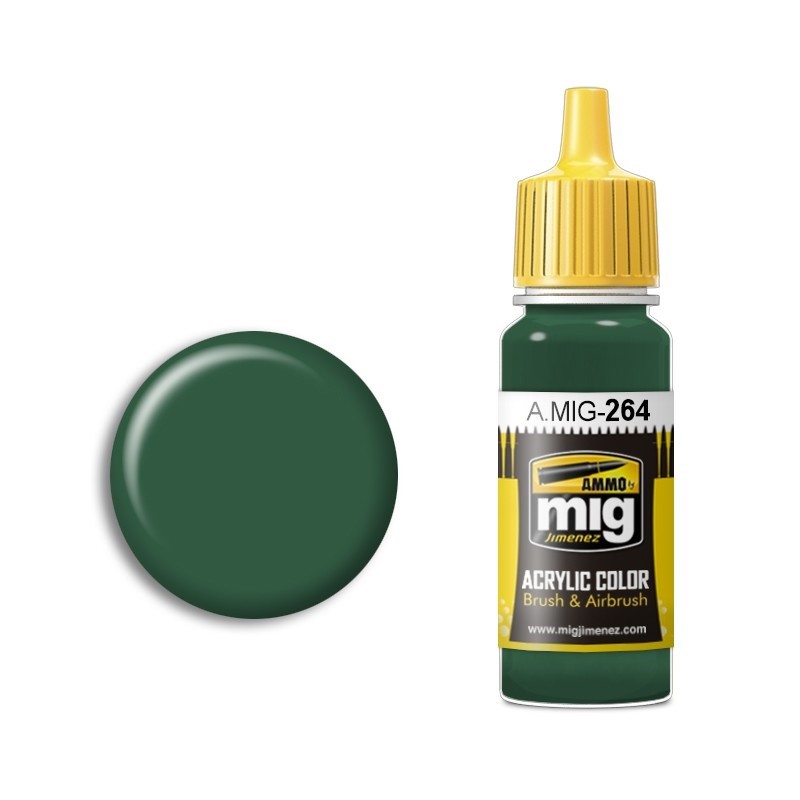 Mig IJN Nakajima Dark Green paint pot