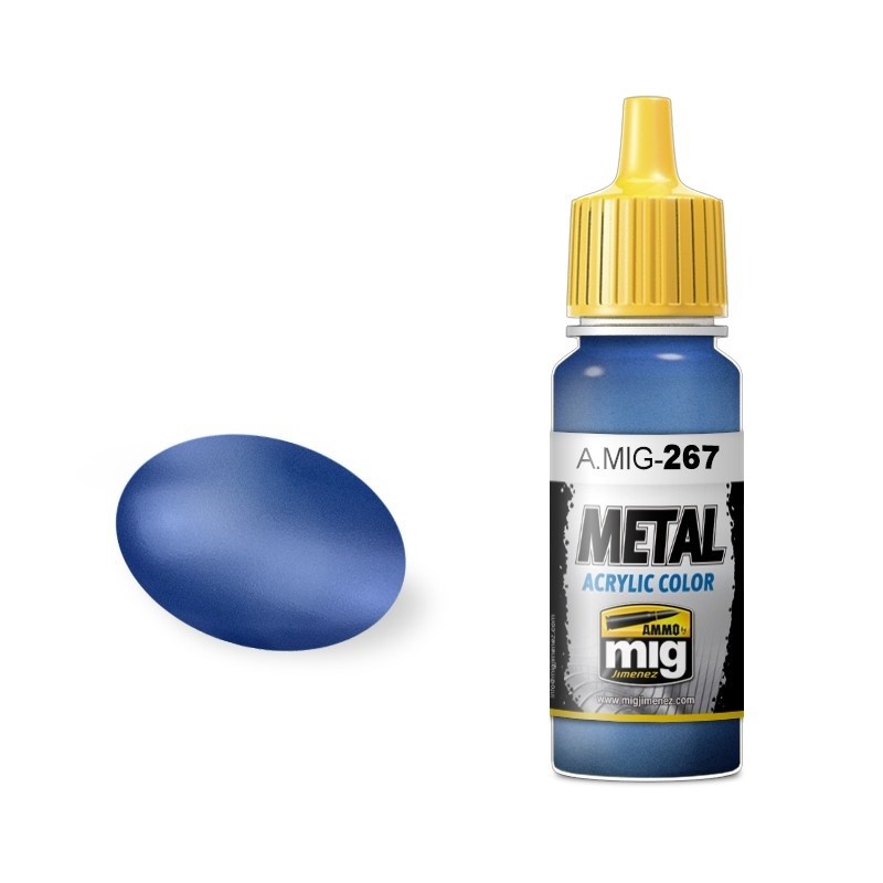 Mig Aotake Blue Metallic paint pot