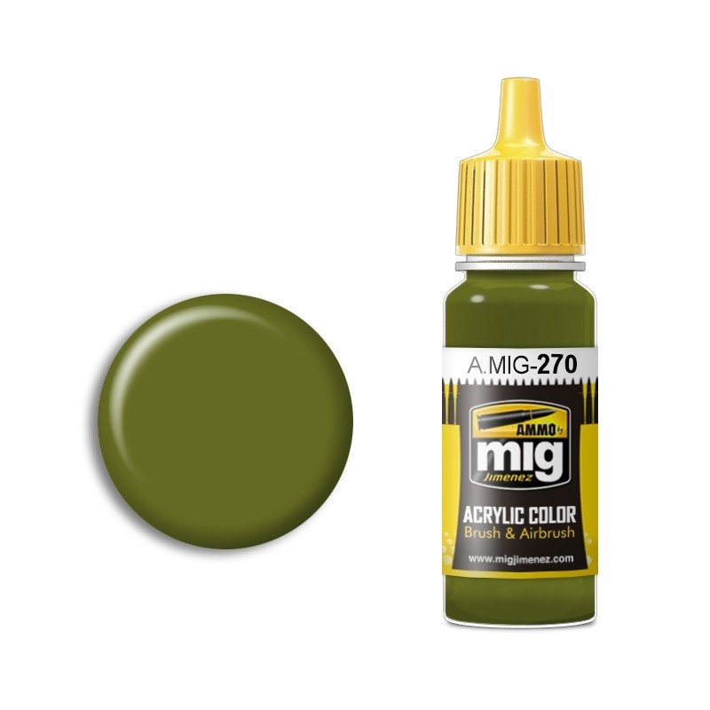 Mig Mitsubishi Interior Green paint pot