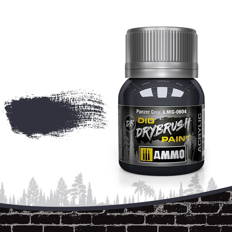 Mig Panzer Grey paint pot