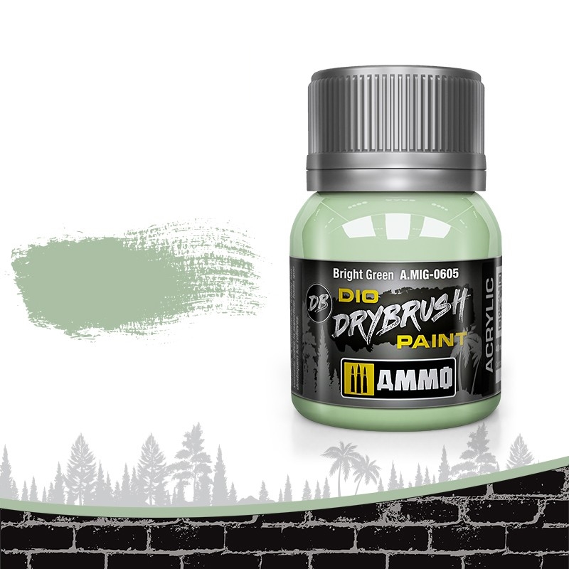 Mig Bright Green paint pot