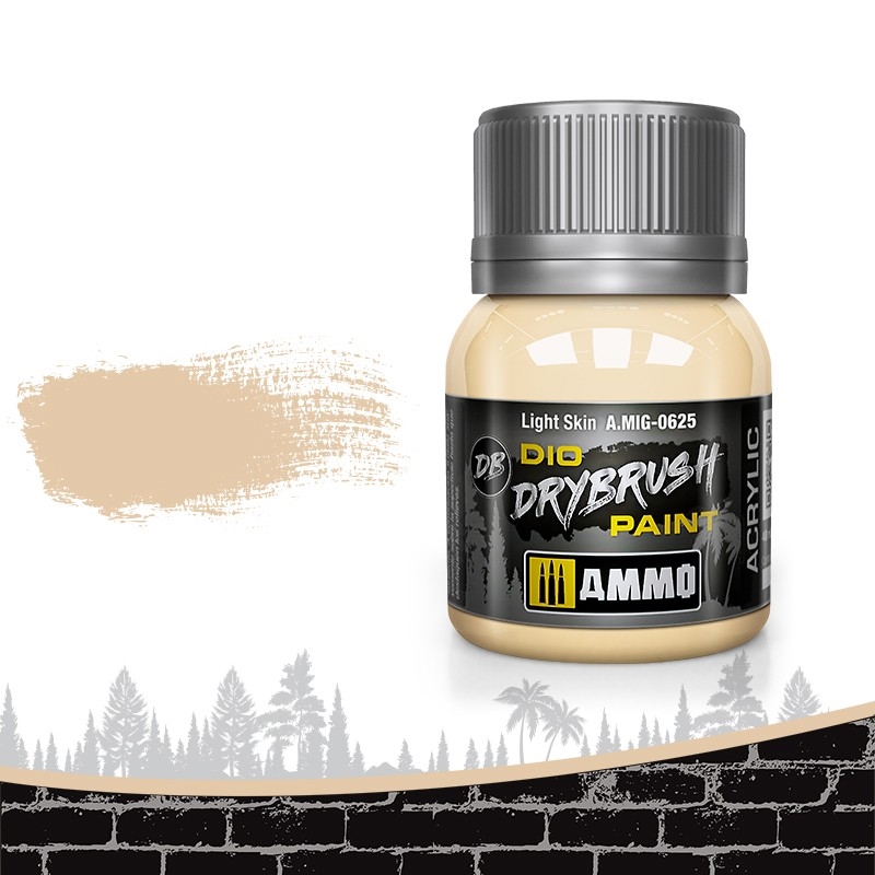 Mig Light Skin paint pot