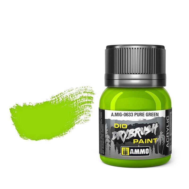 Mig Pure Green paint pot