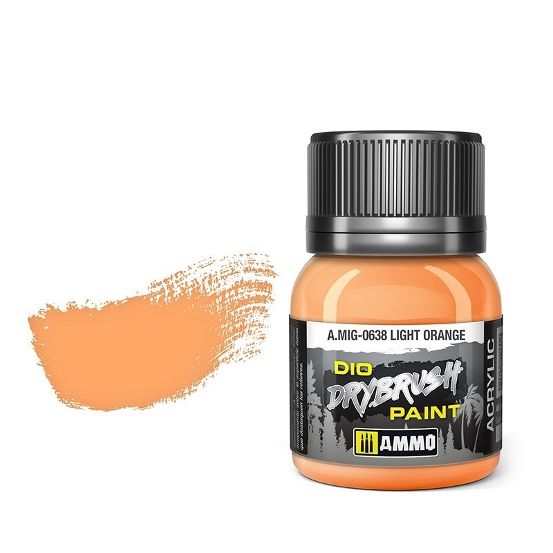 Mig Light Orange paint pot